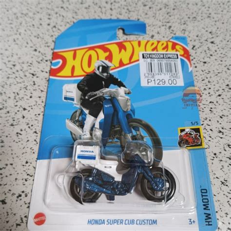 Hot Wheels Casting Honda Super Cub Custom Lazada Ph