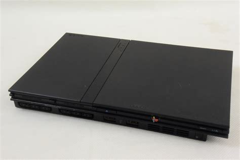 PS2 Slim Console System Charcoal Black SCPH-70000 Playstation 2 ...
