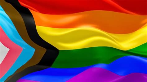 Rainbow Pride Flag Lgbtq Diversity Intersex Inclusive Progress Pride Flag Pride Month Gay