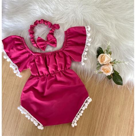 Bory Infantil Baby Blogueira Roupinh neném blogueira Shopee Brasil