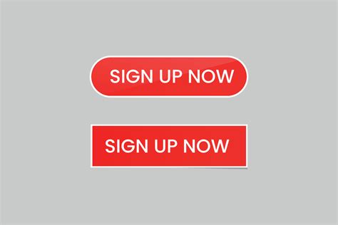 Sign Up Now Button On Gray Background 15928891 Vector Art At Vecteezy