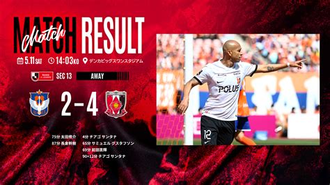 2024明治安田j1リーグ 第13節 Vs アルビレックス新潟 試合結果 Urawa Red Diamonds Official Website