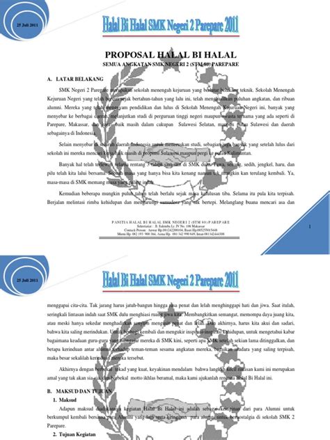 PDF Proposal Halal Bi Halal Tang DOKUMEN TIPS