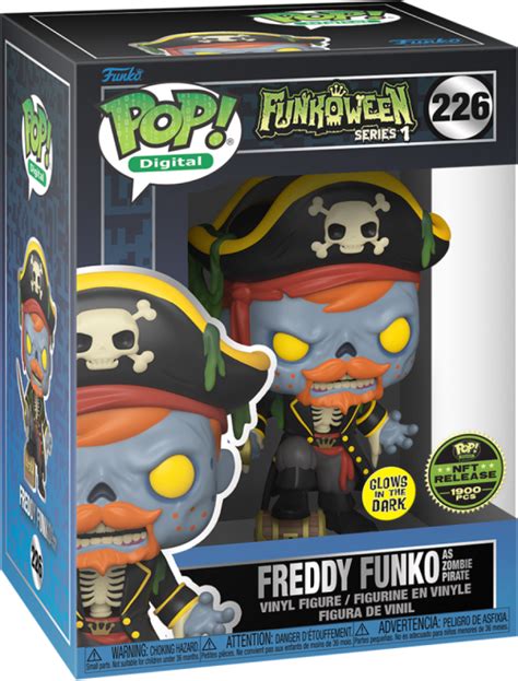 Freddy Funko As Zombie Pirate Art Toys HobbyDB