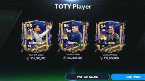 Free Mbappe Allisson Bellinghamhow To Get Lot Of Toty Tokens Ticket