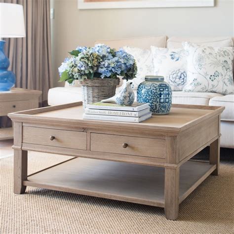 5 Perfect Hamptons Style Coffee Tables Coffee Table Square Coffee Table Pretty Coffee Table