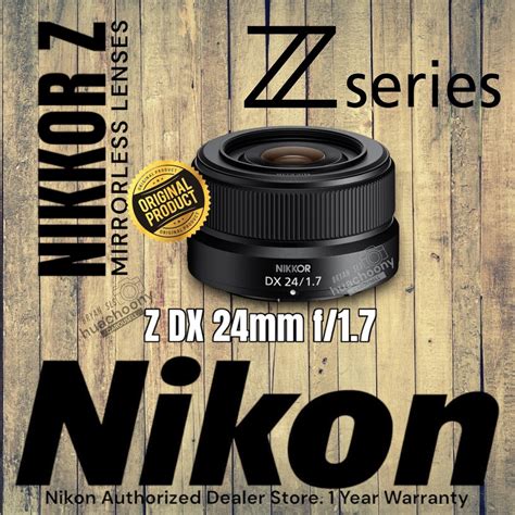 Nikon Nikkor Z Dx 24mm F17 Z Dx 24mm F17 Photography Lens And Kits