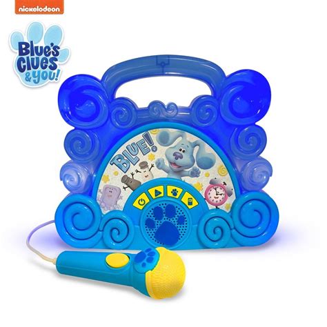 Nickelodeon Blue S Clues And You Sing Along Boombox With Microphone