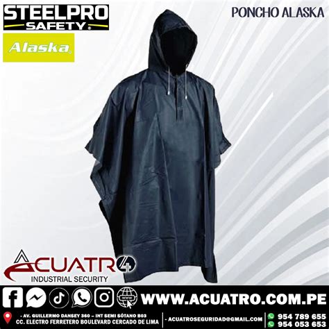 Poncho De Pvc En La Marca Steelpro Acuatro Industrial Security Eirl