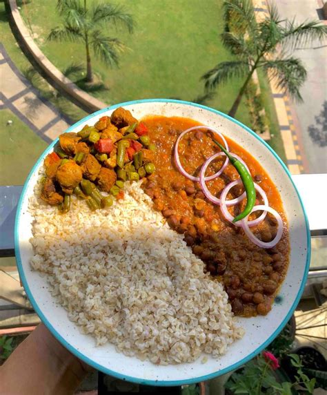 How To Make Kala Chana Curry Rice Recipe