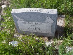 William Duane Bill Allen 1961 1998 Find A Grave Memorial