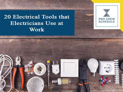 Electrical Wiring Tools And Uses