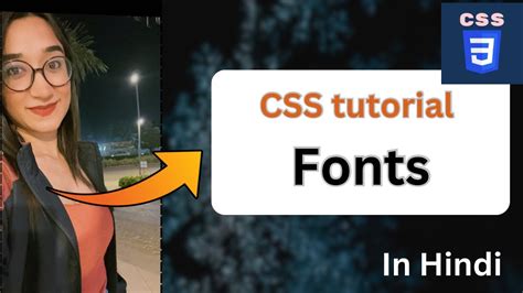 Fonts In CSS In Hindi CSS Tutorial In Hindi Web Development