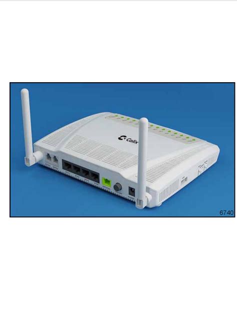 Calix T073G-2 GPON ONT User Manual