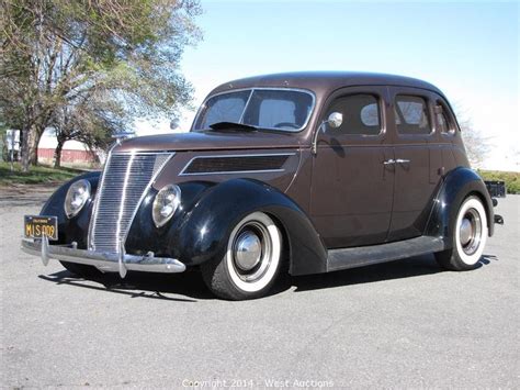 West Auctions Auction Bankruptcy Auction 1937 Ford Slantback 4