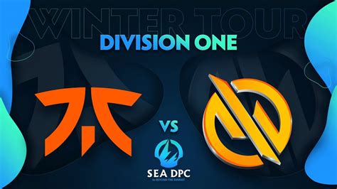 Fnatic Vs Mg Trust Game Dpc Sea Div Winter Tour W