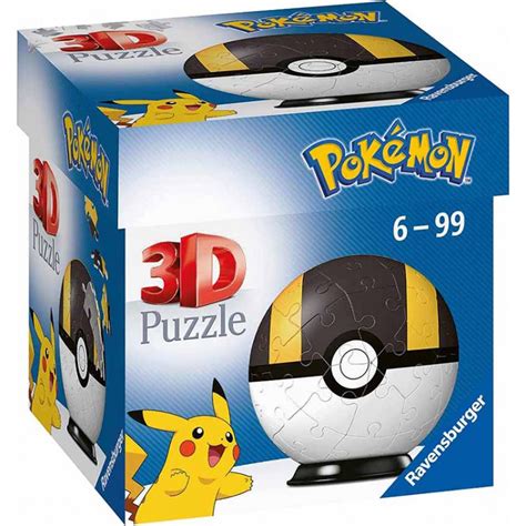 Bola Pokemon 3D Negra RAVENSBURGER 11266