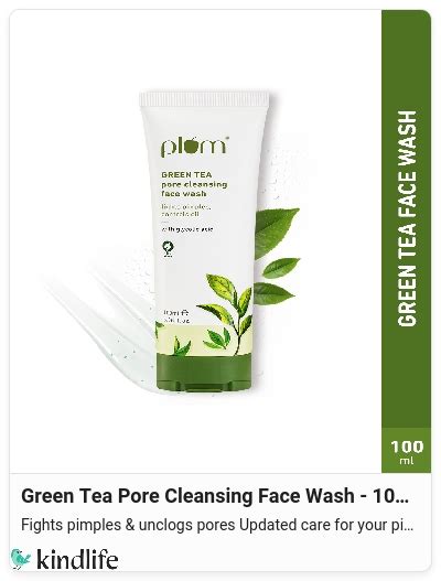 Plum Green Tea Pore Cleansing Face Wash 100ml