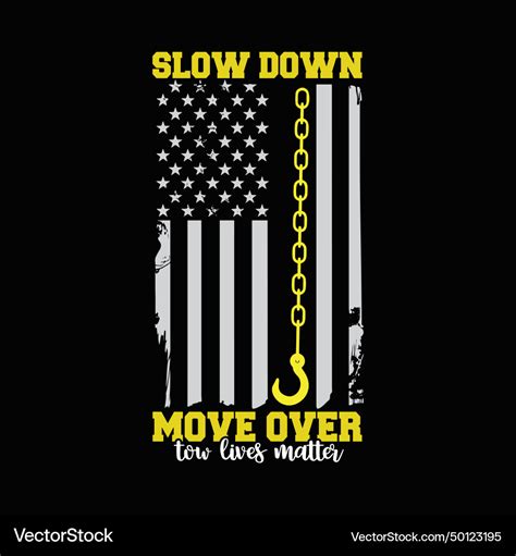 Thin Yellow Line Tow Lives Matter Royalty Free Vector Image