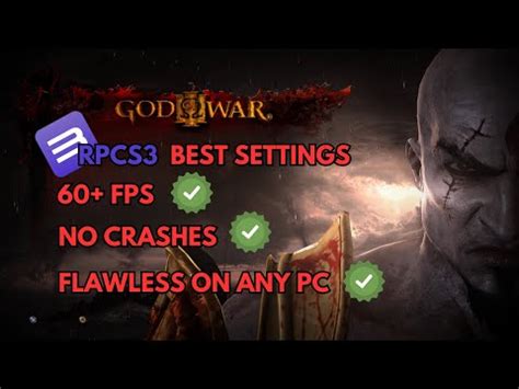 God Of War Best Settings For Fps Rpcs Best Setting Lossless