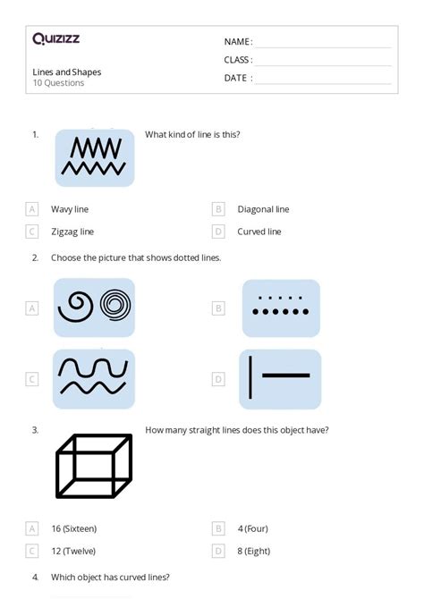 50 Lines Worksheets For 1st Class On Quizizz Free And Printable