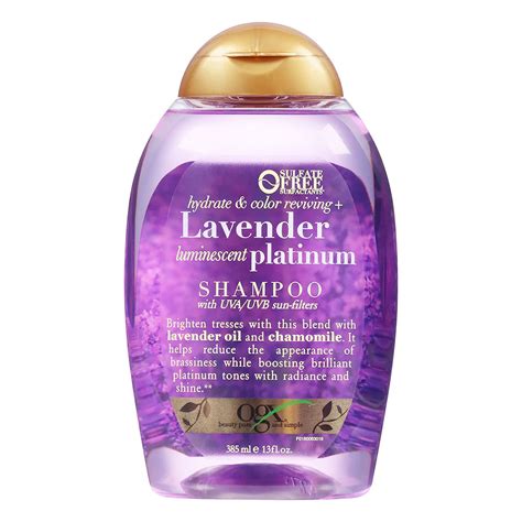 Ogx Lavender Luminescent Platinum Shampoo 385ml Sinin