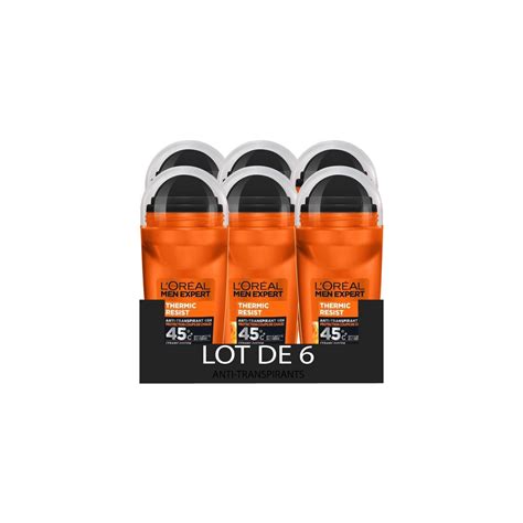 Lot De L Oreal Men Expert D Odorant Bille Thermic Resist Ml