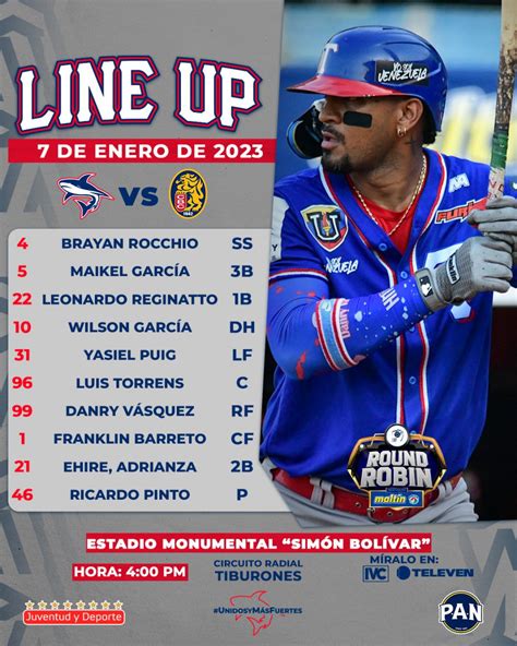 Leones Del Caracas Vs Tiburones De La Guaira En Vivo Round Robin Lvbp