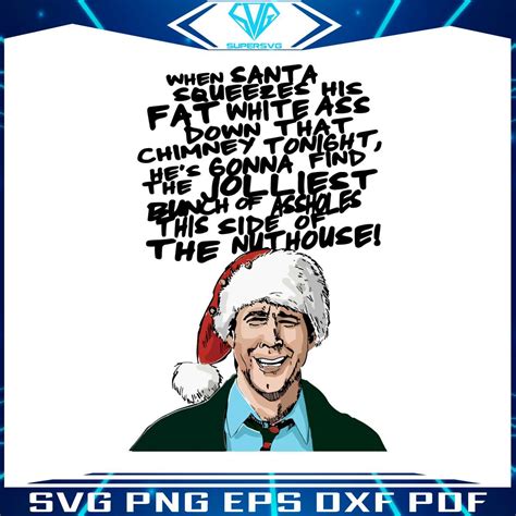 When Santa Squeezes His Fat White Ass PNG