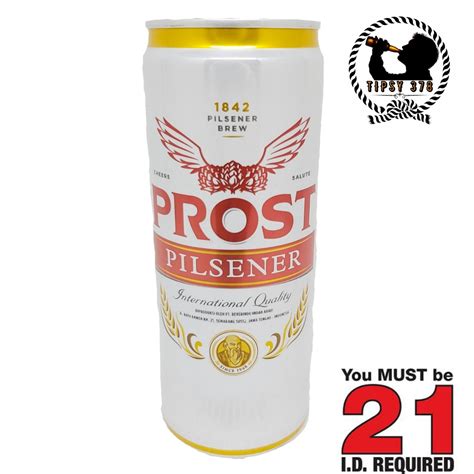 Jual BEER PROST PILSENER 320ML CANS ECER SATUAN Shopee Indonesia