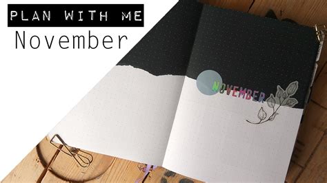 PLAN WITH ME November Journal Setup Nederlands YouTube