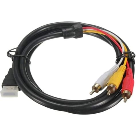 Hdmi Till Rca TV Kabel Hdmi Hane Till 3 Rca Hane Av Kabel Video Audio