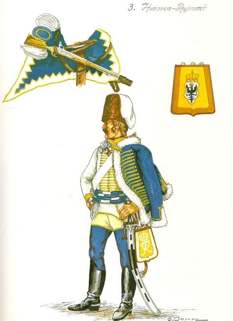 Prussia Rd Hussars Hussar C By G Dorm Frederick The Great