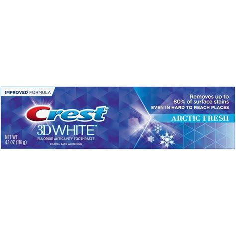 Buy Crest 3D White Arctic Fresh Whitening Toothpaste 4 8 Oz Online At