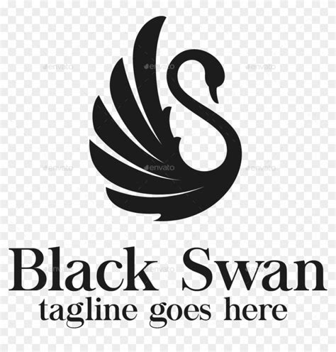 Clipart Transparent Download Black Logo By Logosmile Black Swan Logo