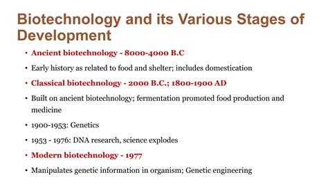 Biotechnology Basic Concepts Principles And Scope Ppt