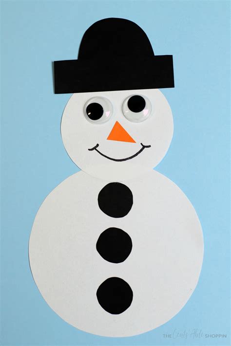 Snowman Craft For Kids