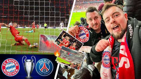 Fc Bayern Vs Paris St Germain Ucl Stadion Vlog Youtube