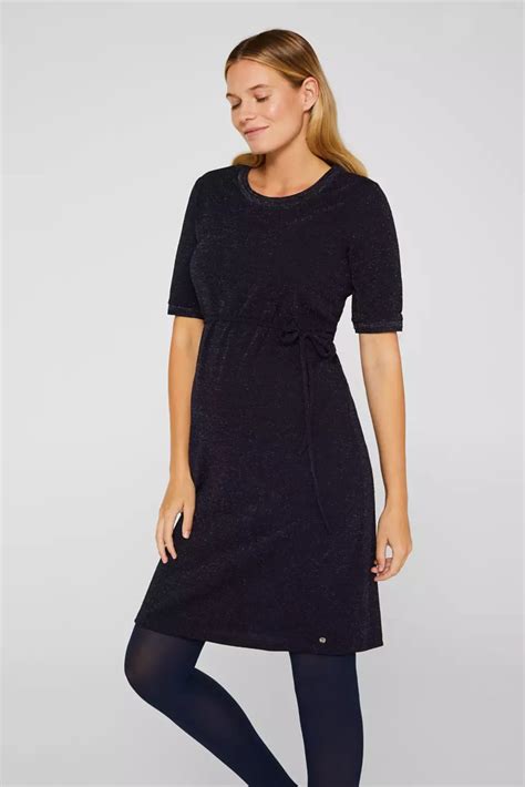 Esprit Glitzerndes Jersey Stretch Kleid Im Online Shop Kaufen