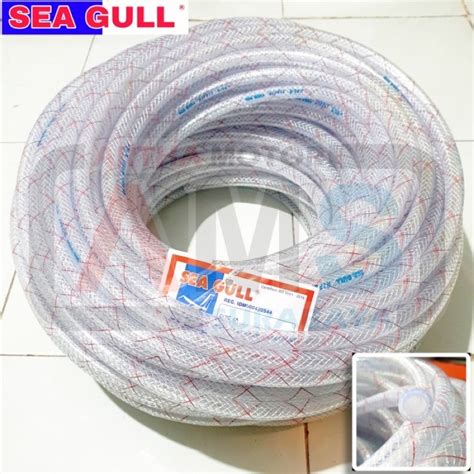 Jual Selang Hiprex Bening Benang Sea Gull Seagull Inch Mm