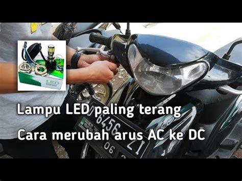 Cara Pasang Lampu Led Rtd Sisi Di Motor Mio Youtube