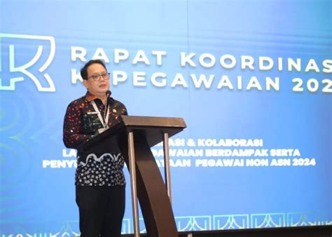 Buka Rakor Kepegawaian 2024 Provinsi Jawa Timur Sekdaprov Jatim