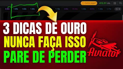 Aviator Dicas Para Voc Parar De Quebrar A Banca Youtube