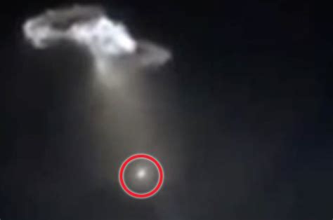 Ufo News Glowing Orb Races Across Sky In Bizarre Clip Daily Star