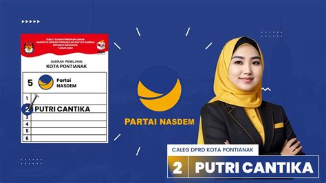 Jasa Video Ajakan Coblos Caleg Partai Nasdem Pemilu Tema Youtube