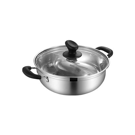 Buy Hot Pot With Divider Stainless Steel Katachiware