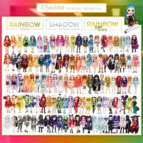 Rainbow High Checklist: Pretty Dolls and Fashion Fun