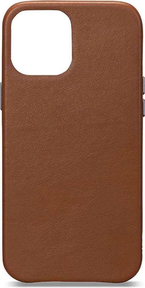 Sena Leather Skin Iphone Pro Max Hoesje Bruin Bol