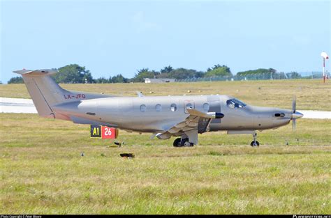 Lx Jfq Jetfly Aviation Pilatus Pc Photo By Peter Moore Id