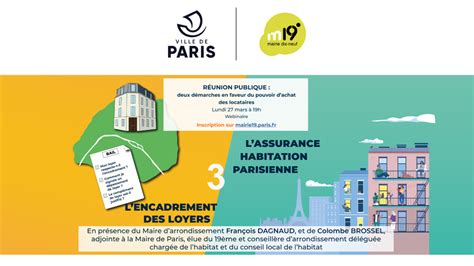 Webinaire Sur L Encadrement Des Loyers Et L Assurance Habitation